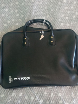 Vintage Olympic Airways bag like new