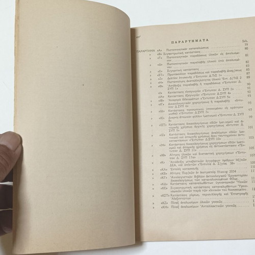 Military Regulation Efodiasmos Di' Ylikou Used