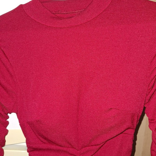 Mini dress with ruching and cups like new, red, size S