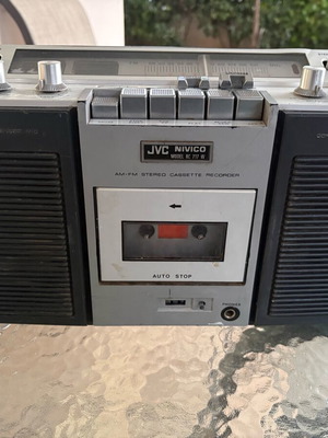 JVC NIVICO RC-717W ραδιοκασετόφωνο μεταχειρισμένο, σπάνιο 1970