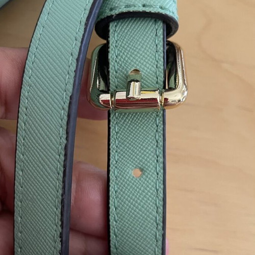 Guess crossbody bag in white and green