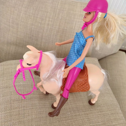 Barbie doll and horse new in excellent condition