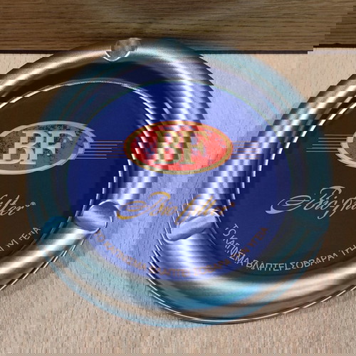 BF Bio Filter τσιγάρα παλιό διαφημιστικό μεταλλικό τασάκι