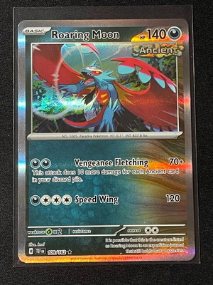 Roaring Moon card near-mint condition