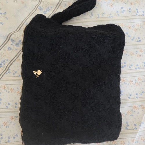 SugarFree large cosmetic bag black new