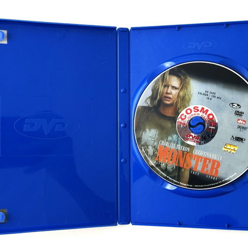Monster DVD used with Greek subtitles, social biography drama