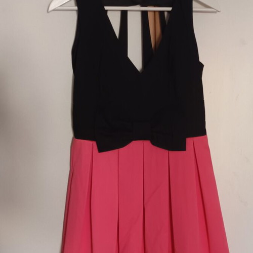 Desiree cocktail dress like new, black and pink, size M
