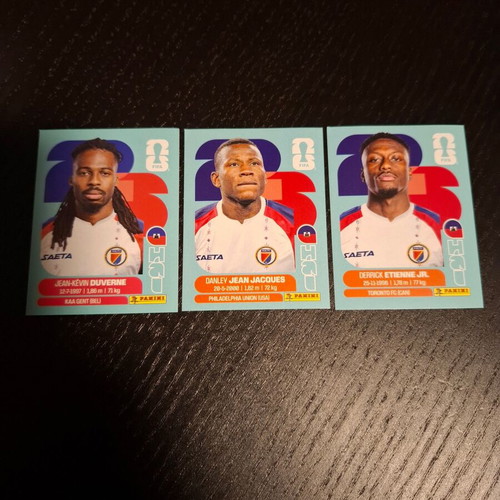Haiti Players FIFA World Cup 2026 stickers new