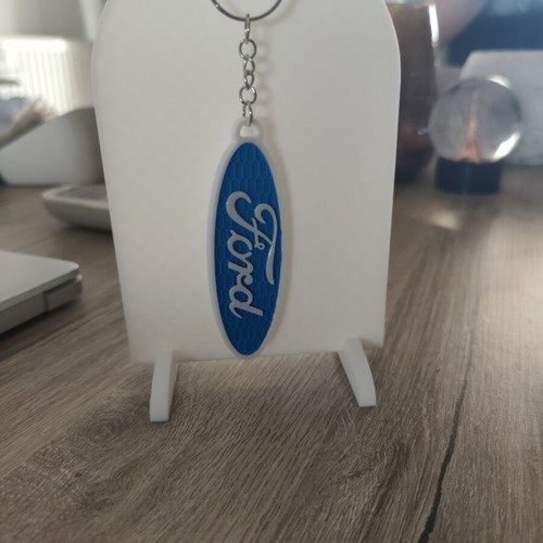 Ford 3D Printed Keychain new