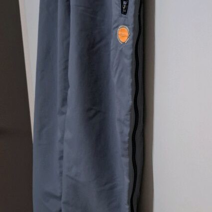 Nike men's gray sweatpants Small with zipper like new