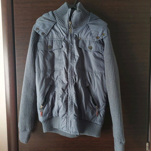 Blue jacket like new, size S