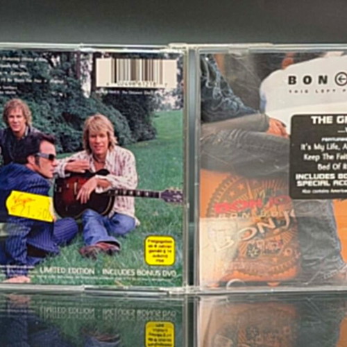 Bon Jovi The Greatest Hits CD like new, rock