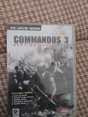 Commandos 3 PC game new