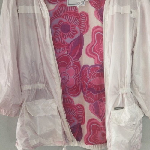 Gaudi spring jacket like new, white multicolor