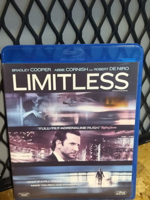 Limitless Blu-ray like new, adventure with subtitles