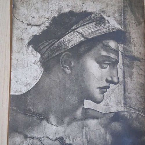 Photo from Vatican Museum Anderson 1920, figure of Jeremiah