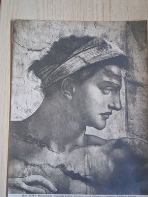 Φωτογραφία από μουσείο Βατικανού Anderson 1920, φιγούρα του Ιερεμία
