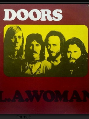 Doors L.A. Woman vinyl LP album used