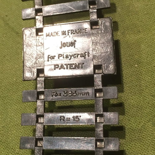 Jouef rails used, HO scale 1/87, set of 8 pieces