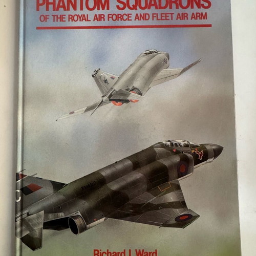 Phantom Squadrons by Richard L. Ward used aviation book