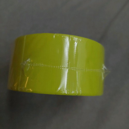 Neon fabric tape new, yellow