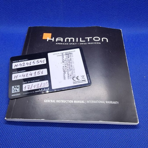 Hamilton Spirit of Liberty Automatic watch like new with two leather straps