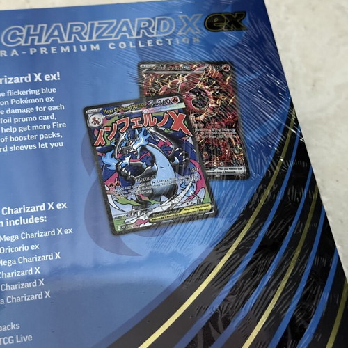 Mega Charizard X ex Ultra-Premium Collection new