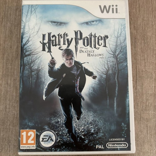 Harry Potter Deathly Hallows Part 1 Nintendo Wii game used, English full
