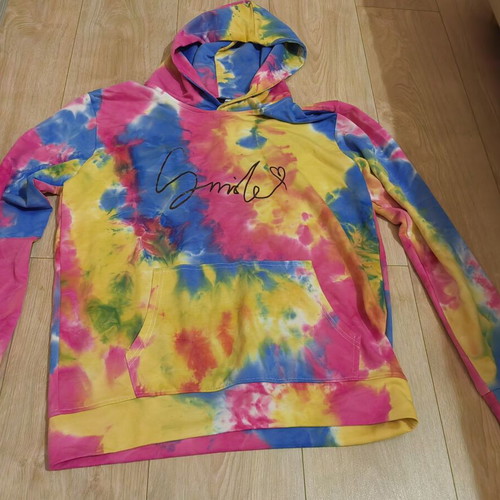 Women's thin multicolor hoodie size M like new