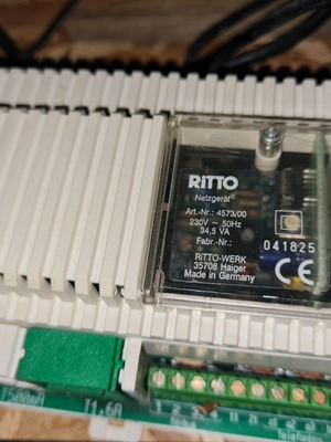 Ritto Power Supply 4573/00 for Intercommunication Systems like new