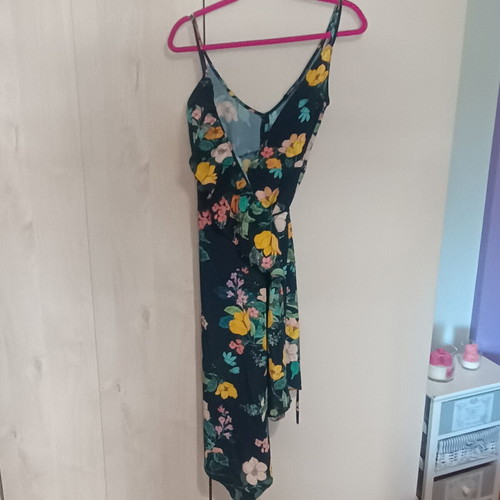 Bershka airy summer dress like new, colorful, size S