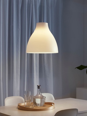 Ceiling light with cable used, directional and diffuse light