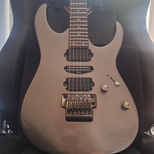 Ibanez RG 1570 Prestige guitar and 1963 Eko Herald 1 15W tube amplifier like new