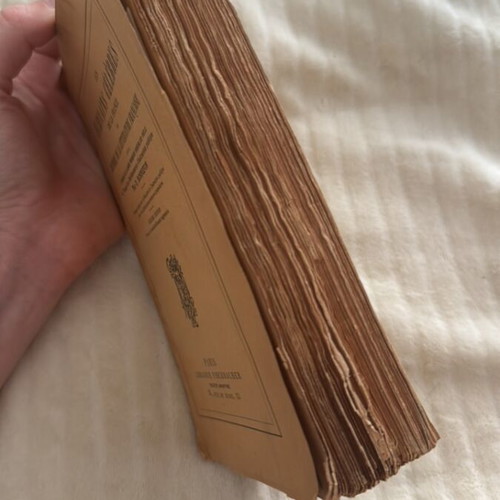 Histoire de la littérature française vintage book used