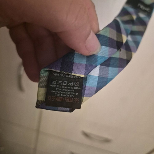 Next thin multicolor teenage tie new for 16y