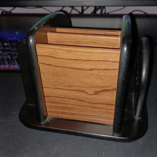 Vintage pencil holder like new, multifunction desk organizer