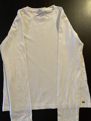 Zara white long sleeve unisex shirt like new