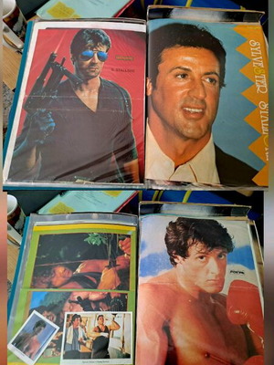 1980s-90s Movie and TV Hero Posters Collection