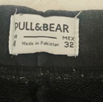 Ανδρικό παντελόνι μακρύ Pull & Bear μέγεθος M σαν καινούργιο, μαύρο