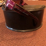 Marc Jacobs sunglasses like new, dark eggplant-bordeaux color