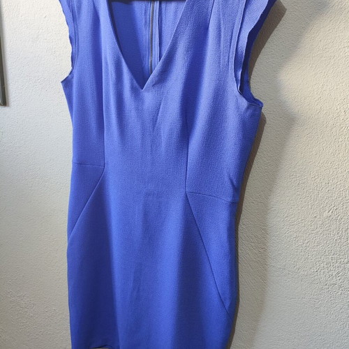 H&M sleeveless midi dress No44, blue