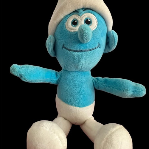 Smurf collectible teddy bear like new