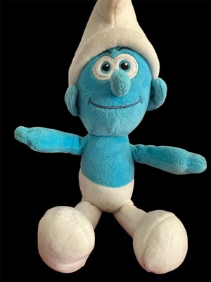 Smurf συλλεκτικό αρκουδάκι σαν καινούργιο