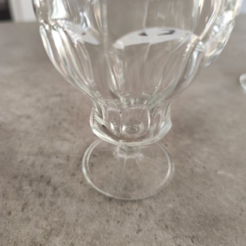 Vintage ice cream glasses, set of 6