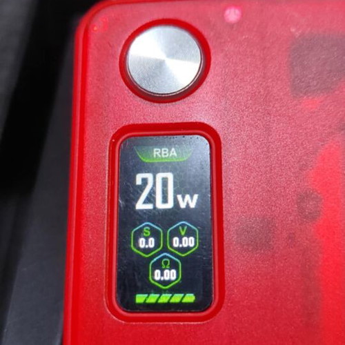 Rincoe Manto AIO Pro red vape device like new