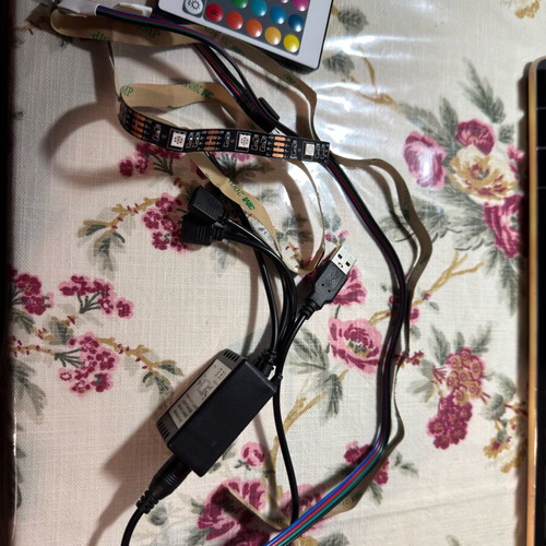 Tv backlight LED RGB kit with USB 2x50cm new