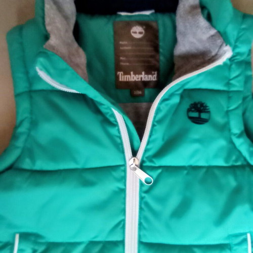 Timberland baby vest size 86 used with warm fleece lining