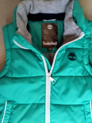 Timberland baby vest size 86 used with warm fleece lining