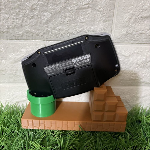 Nintendo Game Boy Advance Super Mario 3D printed stand