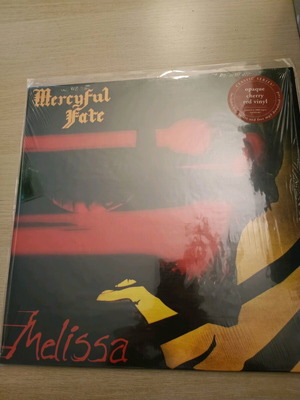 Mercyful Fate Melissa βινύλιο LP σαν καινούργιο, opaque cherry red